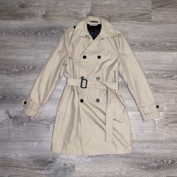 Zara Double Breasted Trench Coat