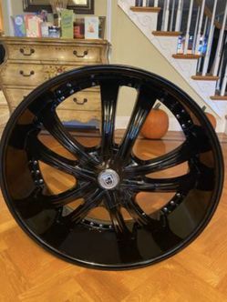 26x10 lexani lss-55 reconditioned gloss black (1)