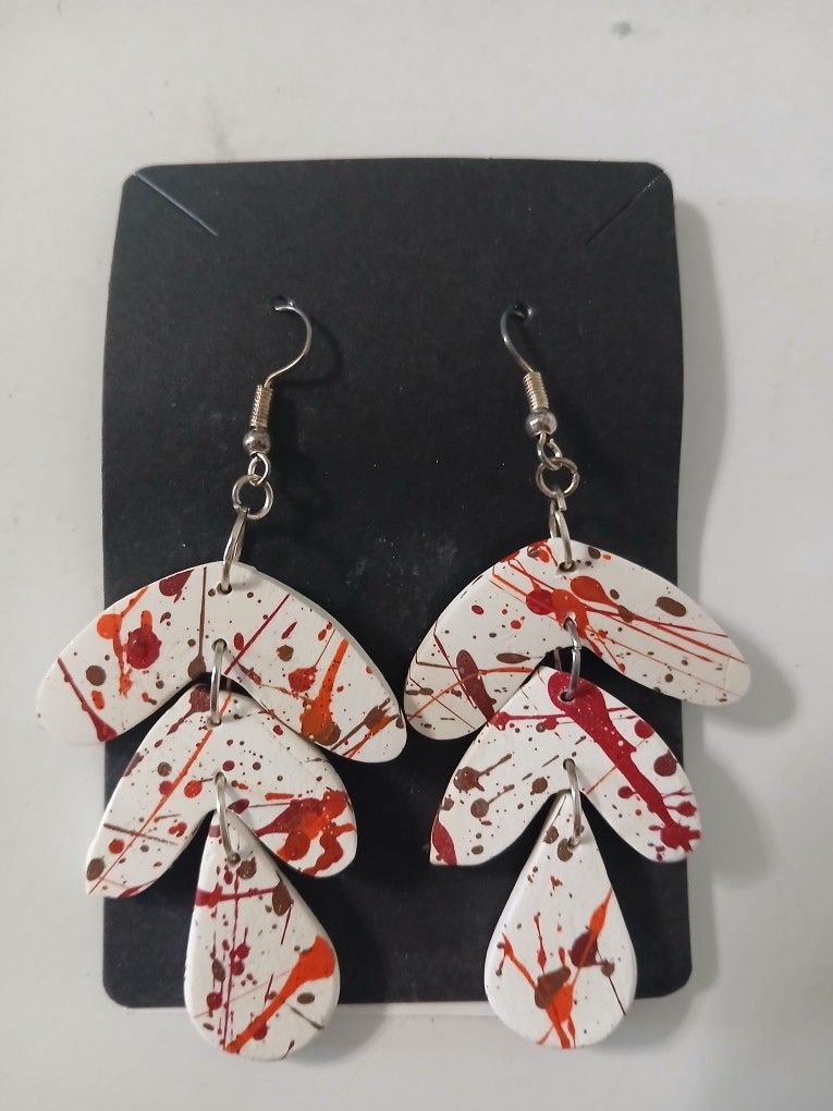 Fall Polymer Clay Earrings