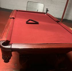 Slated Pool Table