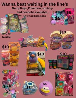 Needohs , squishy, Pokémon. Dumplings