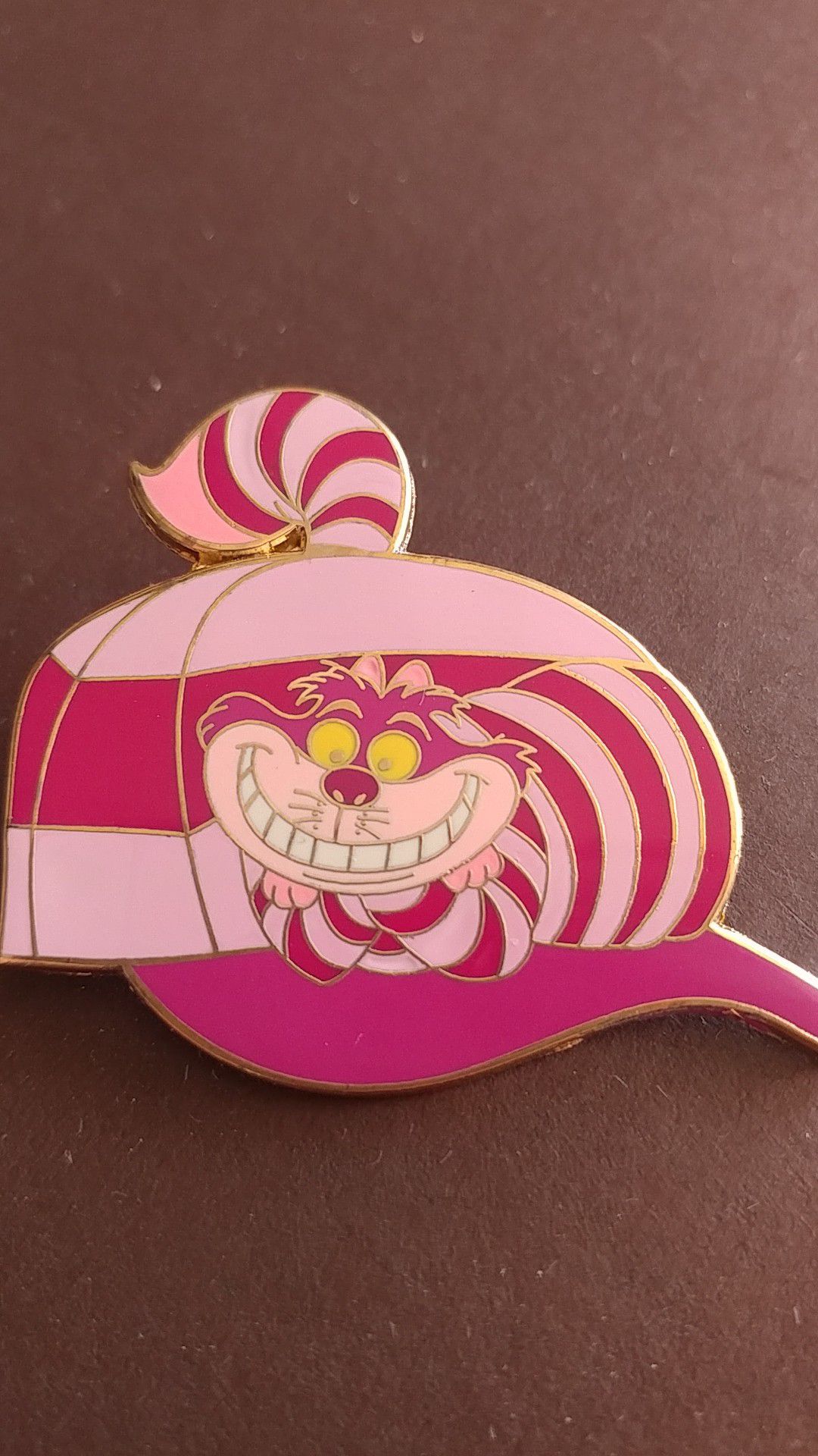 Cheshire Cat Disney trading pin