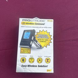 ProStrobe EZ-Wireless Command 12-24v Remote & Receiver Box 