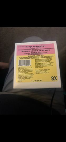 Starbucks Mango Dragonfruit refresher