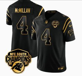 Carolina Panthers McMillan #4 NFC South Champions Jersey Size L