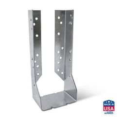 Simpson Strong-Tie HUC ZMAX Galvanized Face-Mount Concealed-Flange Joist Hanger for 4x10 Nominal Lumber