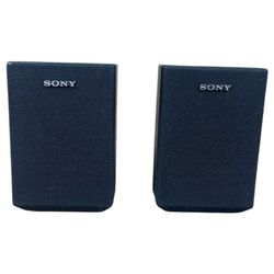 SONY SS-MSP1 Surround Sound Satellite Speaker Set of 2 Black Speakers