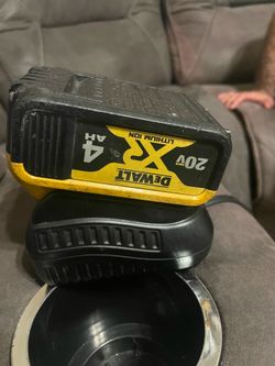 DeWALT battery with charger