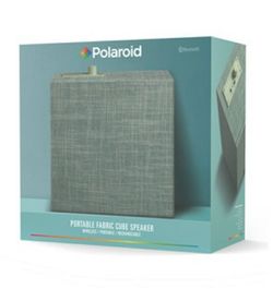 Polaroid Portable Fabric Cube Bluetooth Speaker