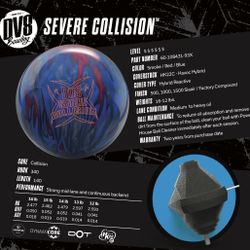 DV8 Severe Collision Bowling Ball