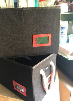 Dos cajas para guardar juguetes ropa