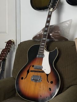 1960’s Zim Gar Archtop With D’Armond