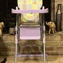 Purple High Chair 