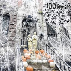 Halloween Spider Web Decoration (1200 sqft)