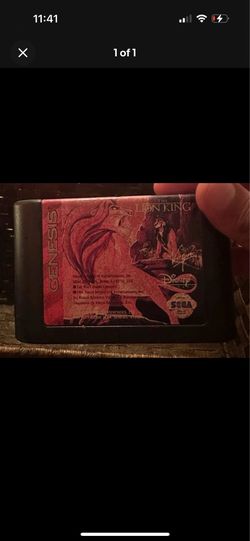 The Lion King (Sega Genesis) Cartridge Virgin Interactive Entertainment 1994