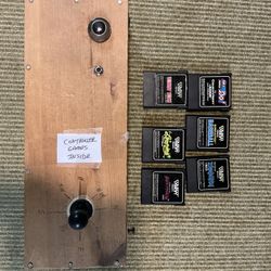 Coleco Six Games, With Wooden Box And Joystick