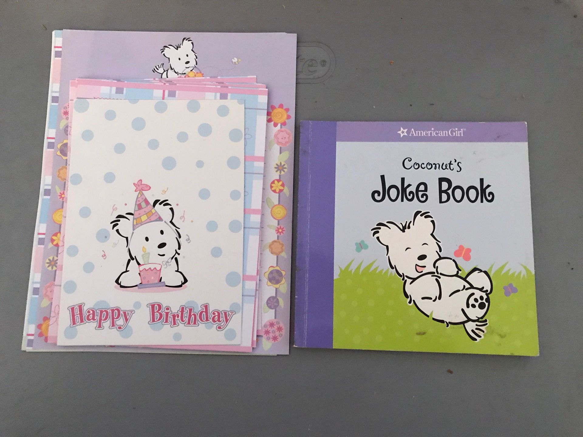 American Girl Coconut’s Joke Book And Stationery