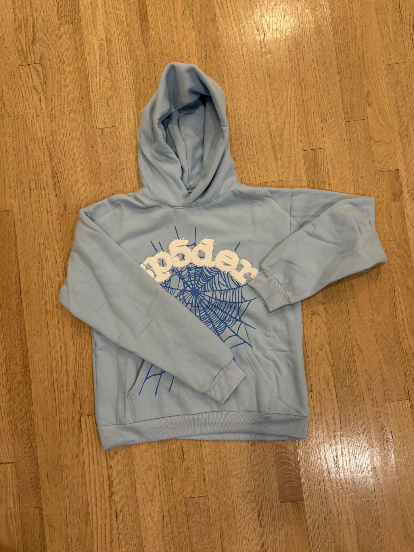 Blue Sp5der Hoodie