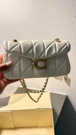 Coach bag white