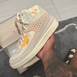 Brand New Jordan 2 Union “ Rattan” 