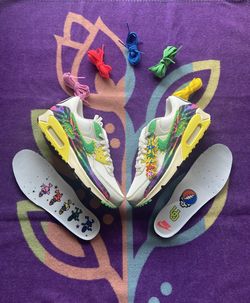 Nike Air Max 90 x Grateful Dead x University Of Oregon Grateful Ducks Size 9.5