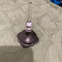 ANTIQUE STERLING SILVER RING HOLDER