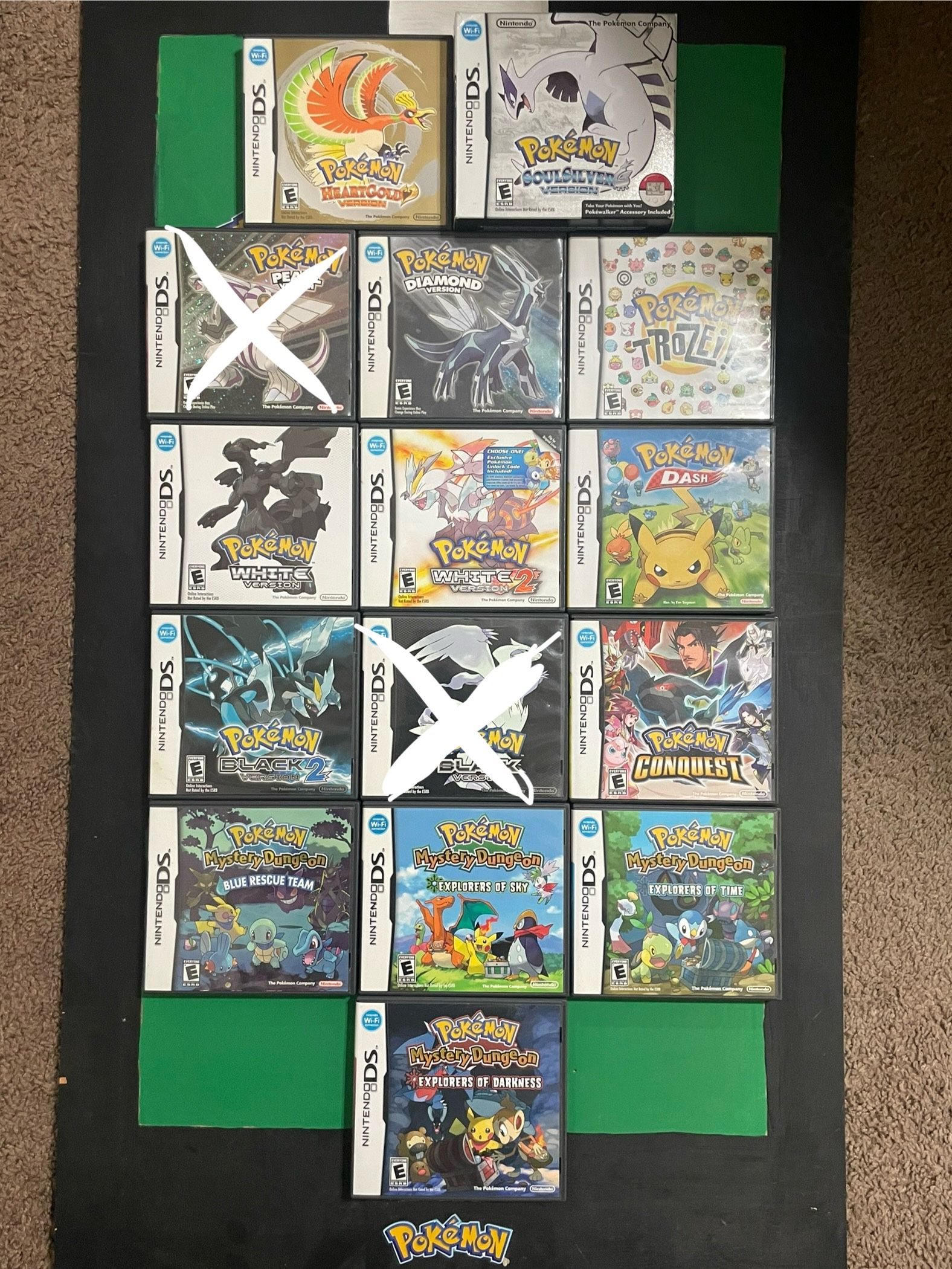 Nintendo Dsi Ds Pokemon Games 