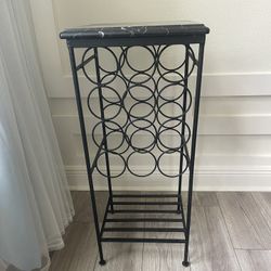 Marble Top Wine Rack