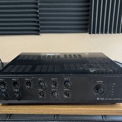 TOA A-706 Mixer Amplifier 700 Series Integrated Amplifier 60W