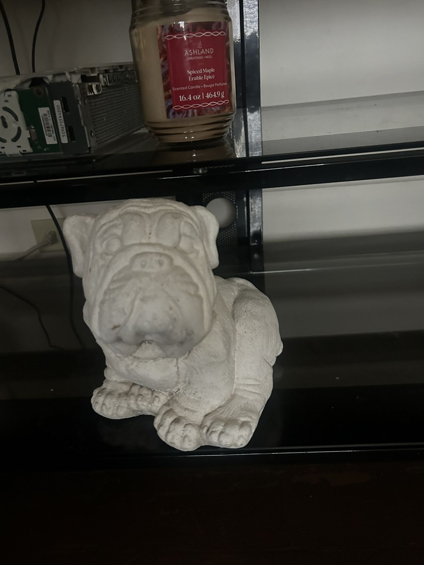 Poor dog statue
