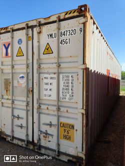 40HC Wind & Water Tight  Shipping Containers For Sale