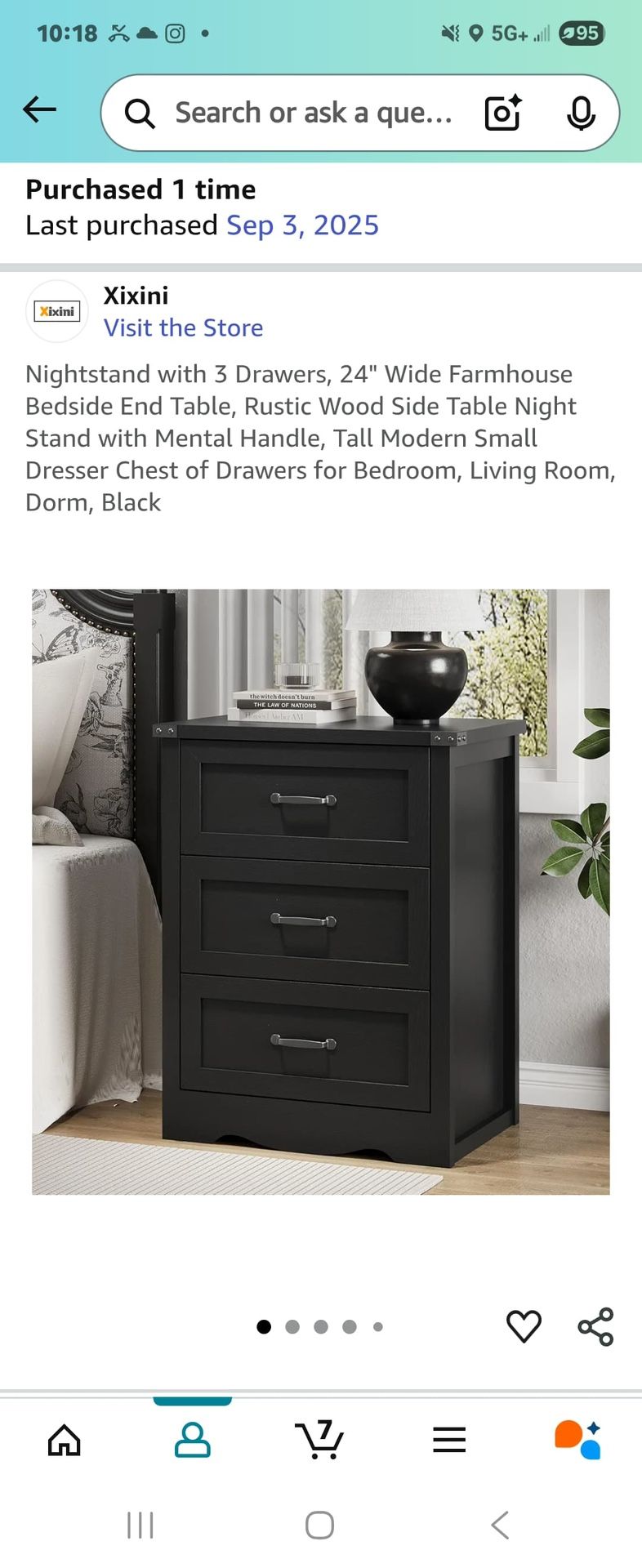 Chester Drawer Night Stand Set