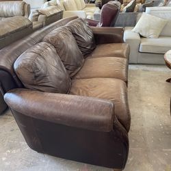 Leather Sofa 