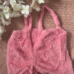 Pink Furr Top 
