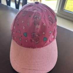 Pink Girl Power Adjustable Baseball Hat