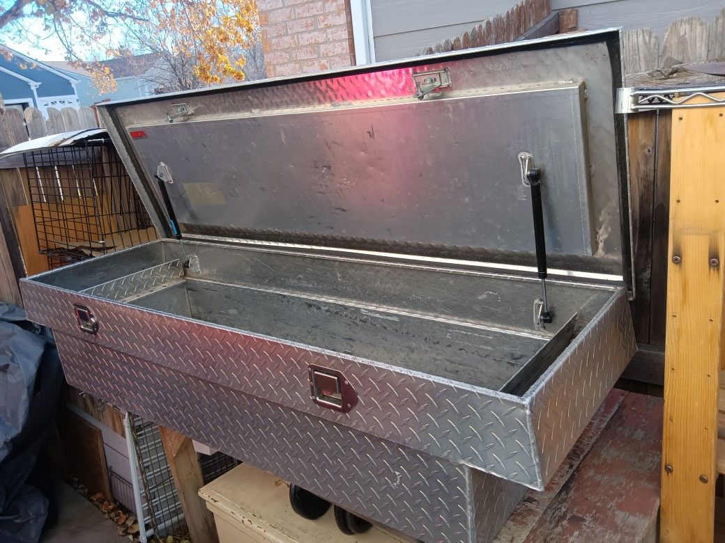 Delta Truck Tool Storage Box 64" x 21" x 16" deep no key
