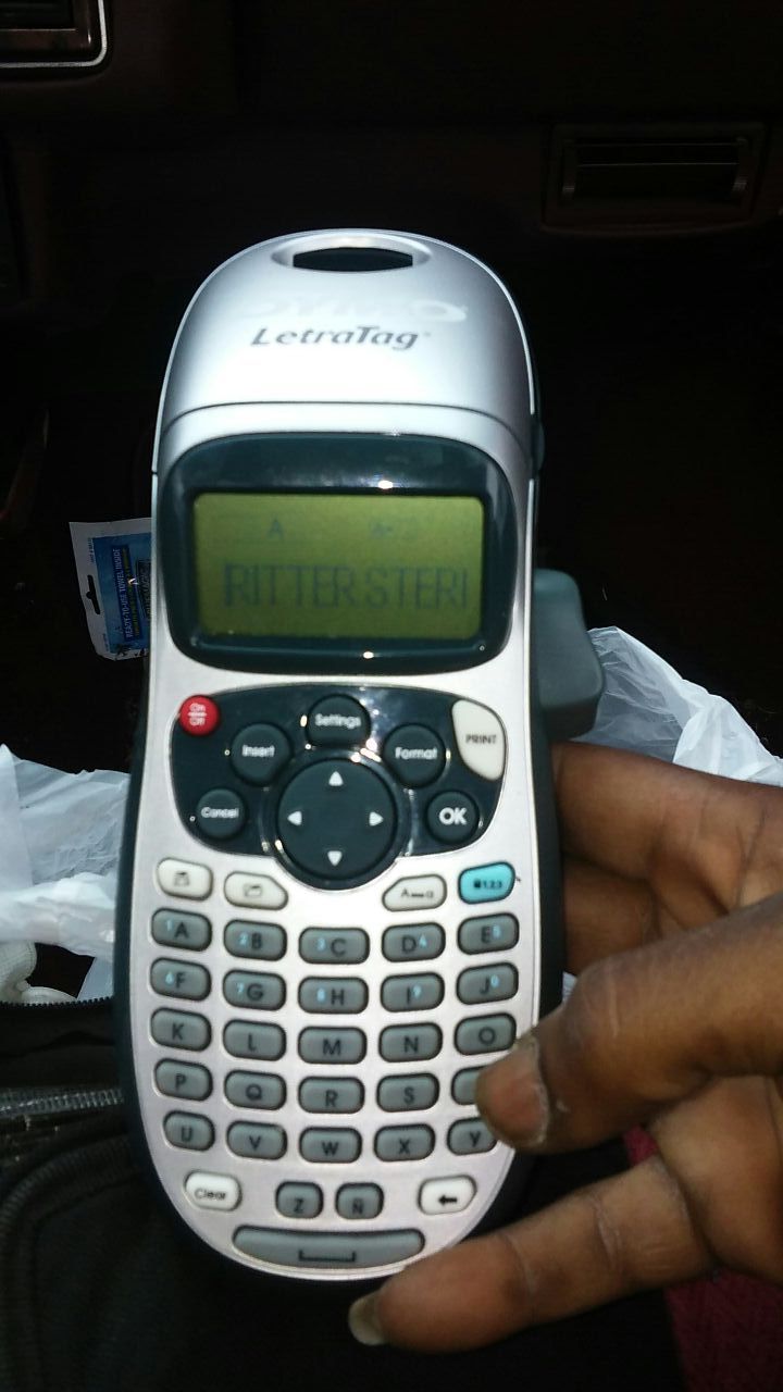 Dymo letratag