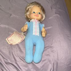 Vintage 1981 Bye Bye Diapers Doll