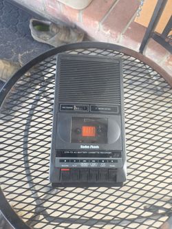 Radio Shack CTR-73 AC/Battery Cassette Recorder