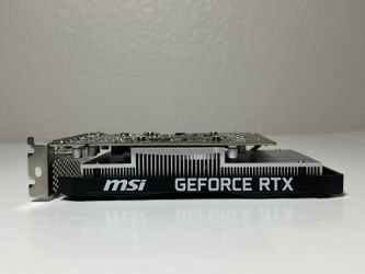 MSI GeForce RTX 3050 Ventus 2X 6G OC 6GB GDDR6 Graphics Card