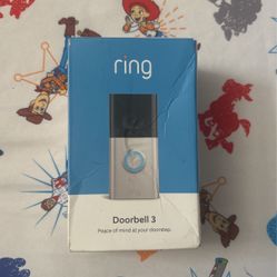 Ring doorbell 3