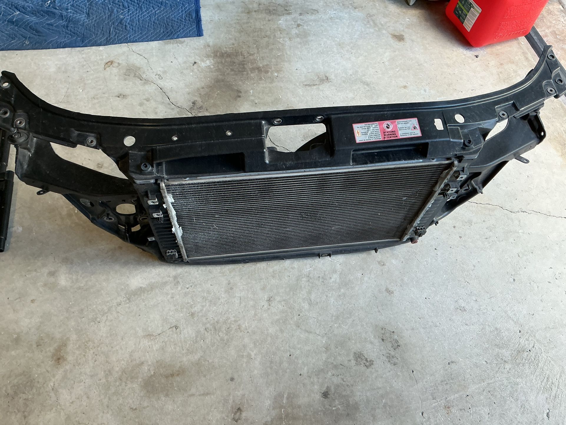 Audi Radiator, Fan And Front End Assembly for Audi A4 B5chassis