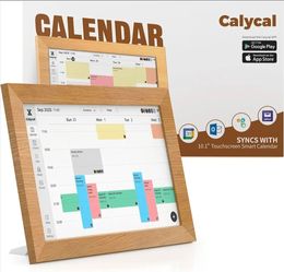 NEW Calycal 10.1" Smart Wall Planner - Digital Family Calendar & Frame