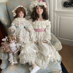 Adorable Antiques Dolls For Sale- Due To Moving