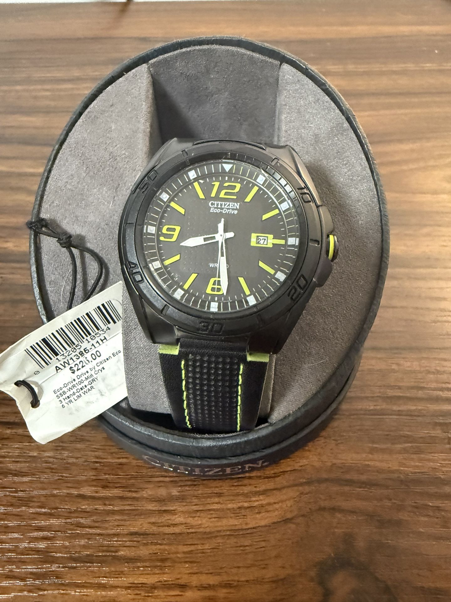 Citizen Eco Drive Men’s Watch New You Tags