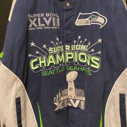 NFL SEATTLE SEAHAWKS  Super Bowl Jacket