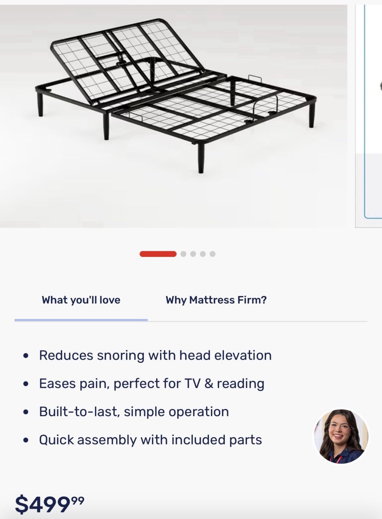 Adjustable Bed Frame King/Cal King 