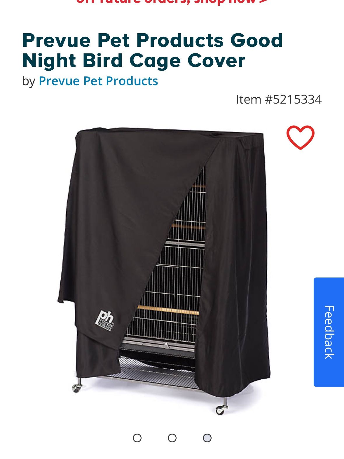 Birdcage Good Night Cover