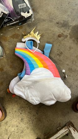 Child’s light up rainbow costume with lights and sound