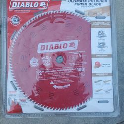 Diablo 12" 100 teeth Wood Blade For Miter Saw